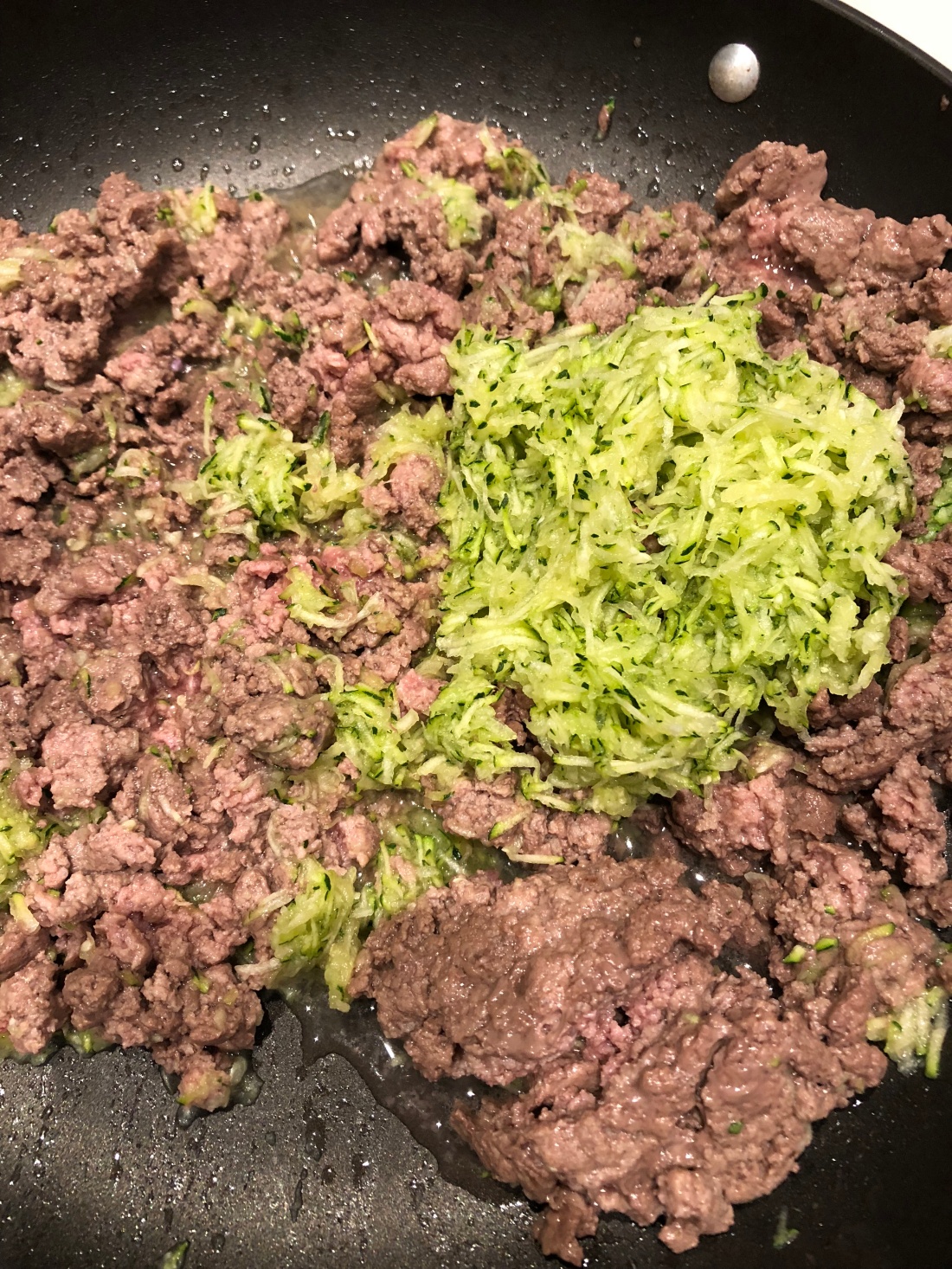 ground beef with zucchini